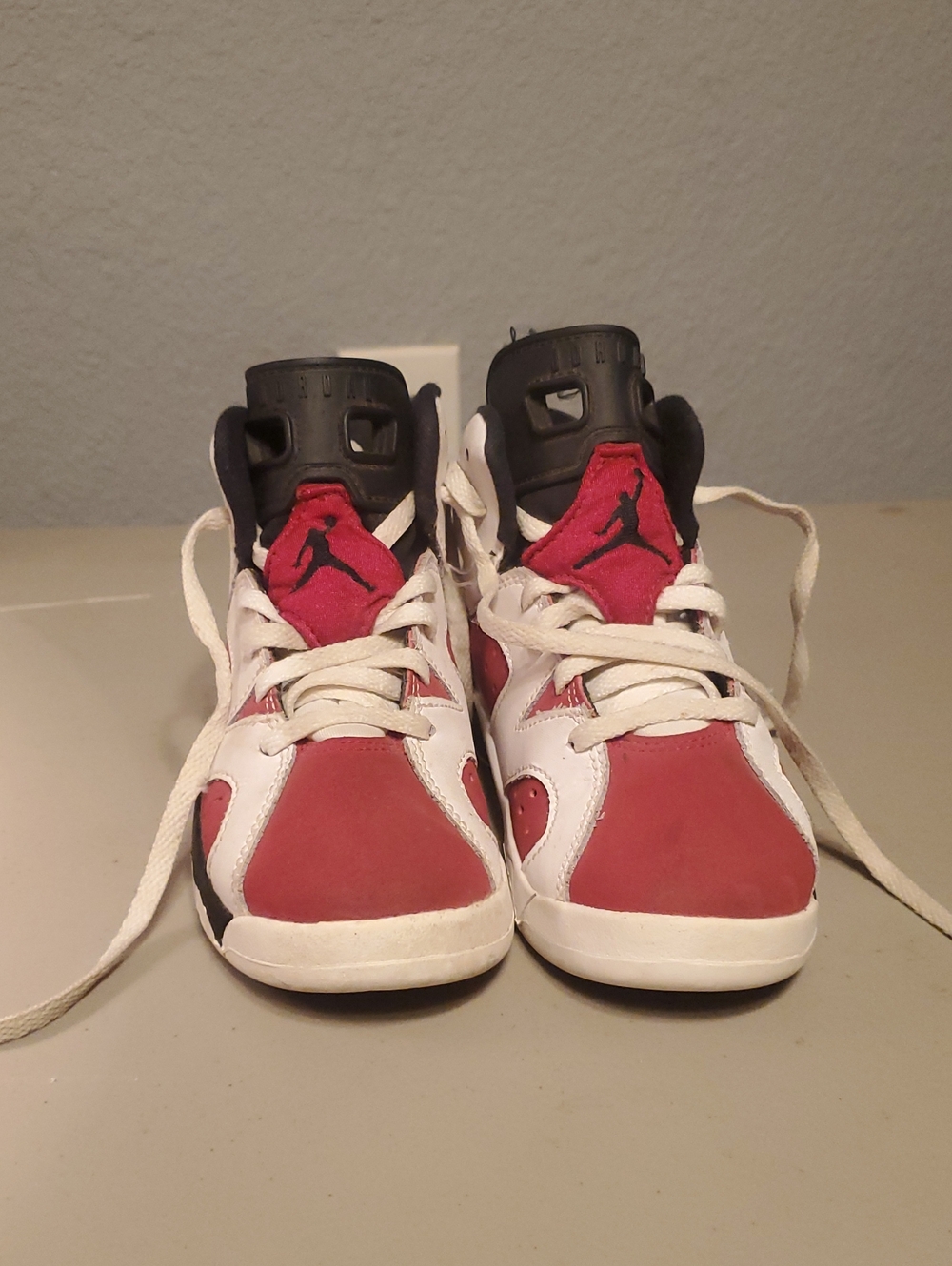 Nike Kids' Red, White and Black Air Jordan Sneakers